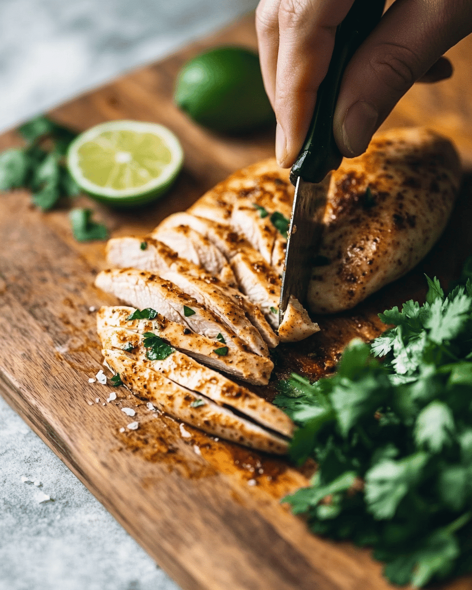 Steps Creamy Cilantro Lime Chicken