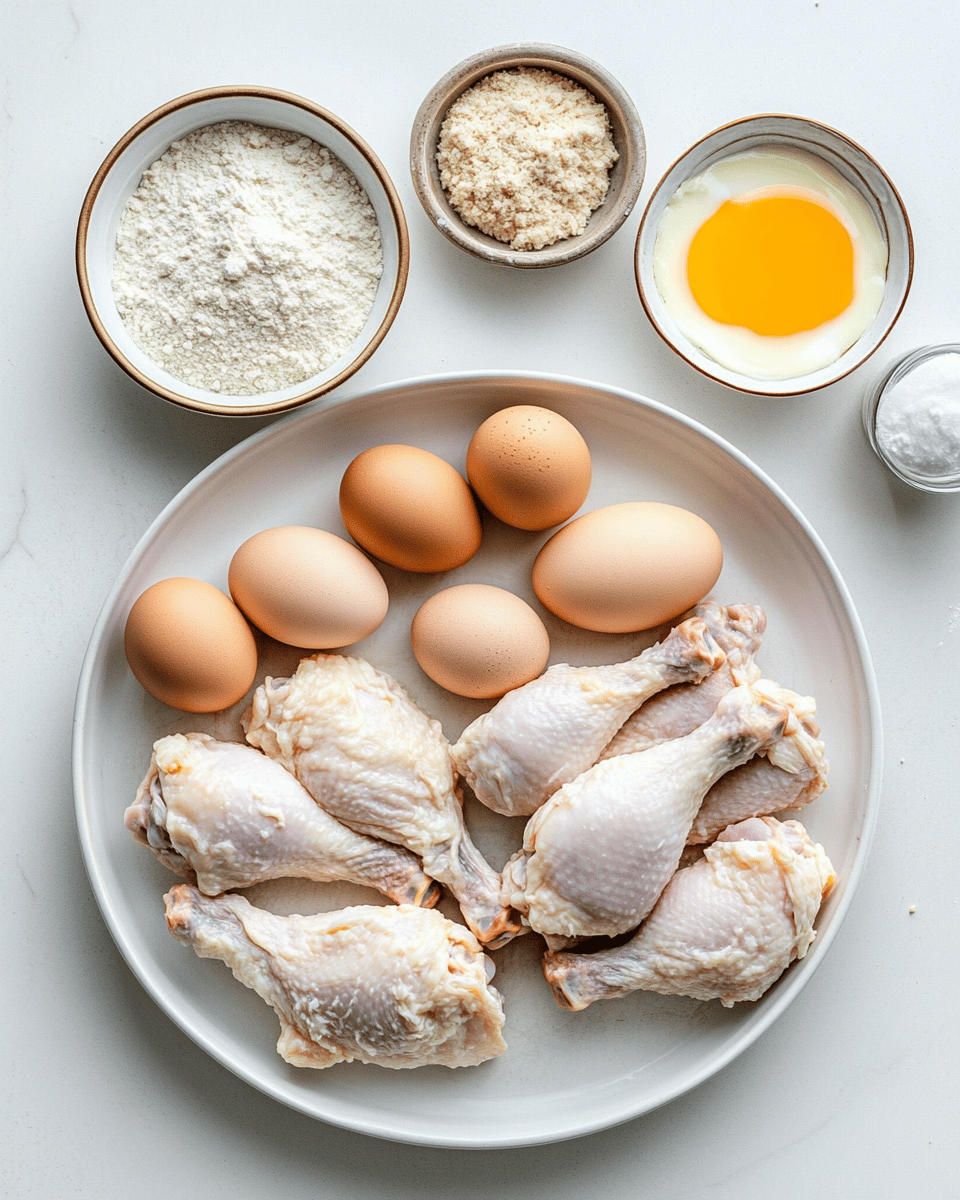 Crispy Oven Fried Chicken Steps
