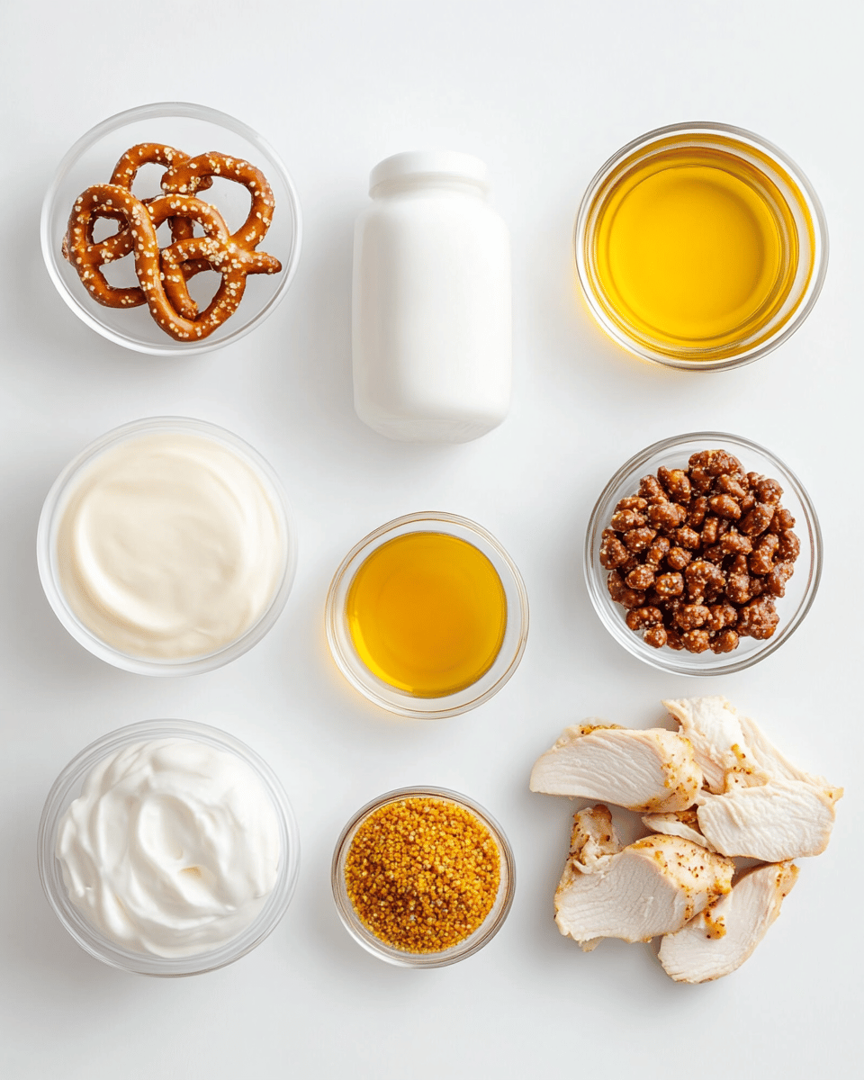 Half Baked Harvest Pretzel Chicken Ingredients