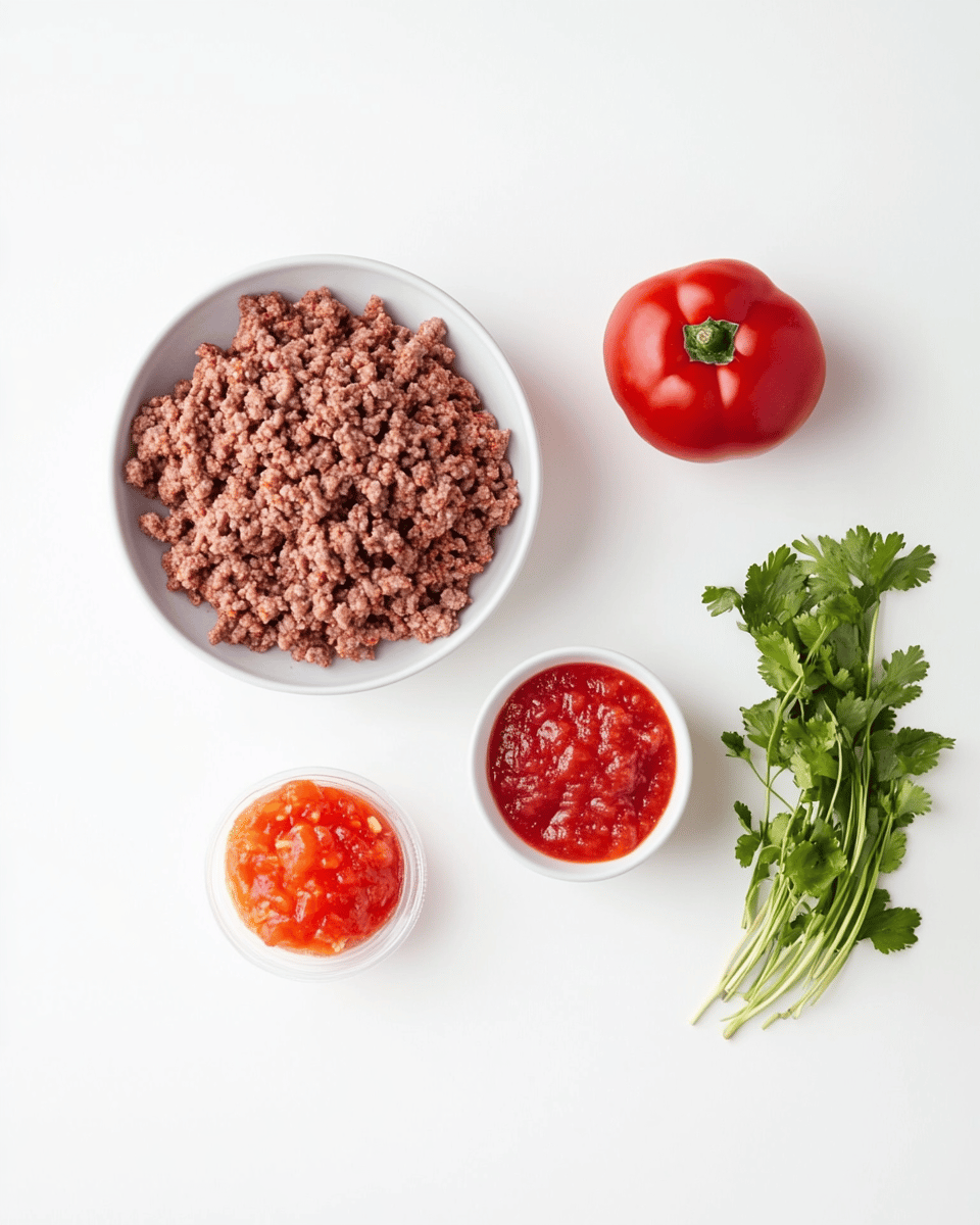 3 ingredient ground beef recipes ingredients