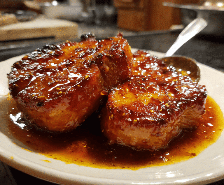 Honey Garlic Pork Chops