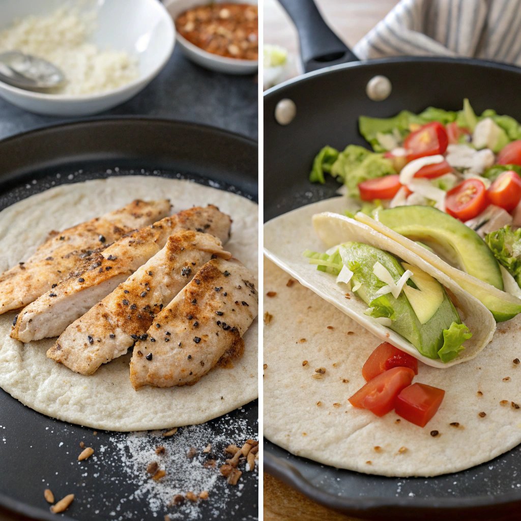 Chicken wrap How to Make 