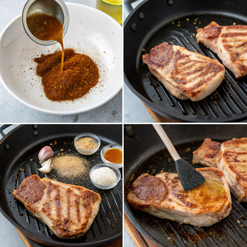 BBQ Grilled Pork Chops How to Make