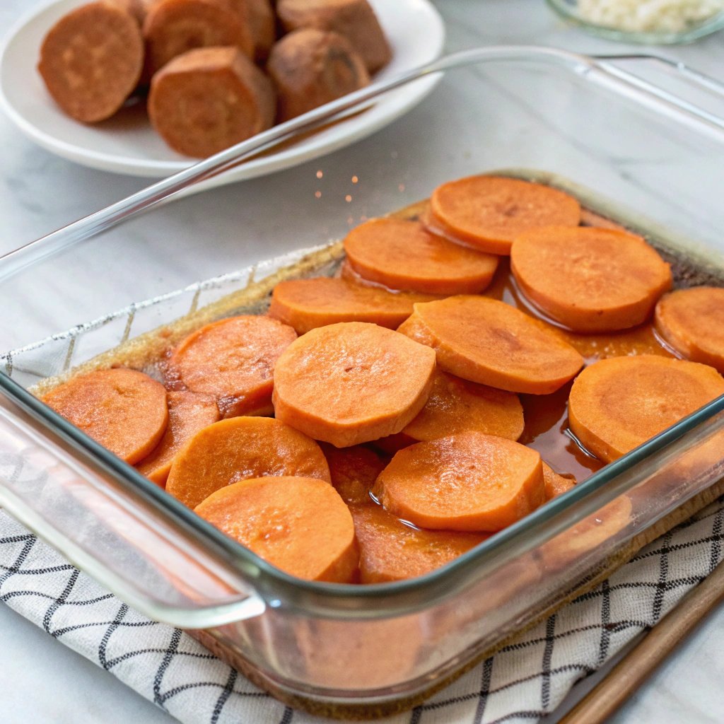 Steps Candied Sweet Potatoes