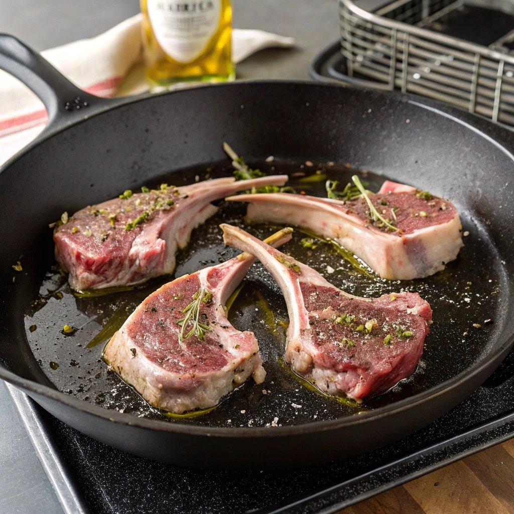 Steps Lamb Chops