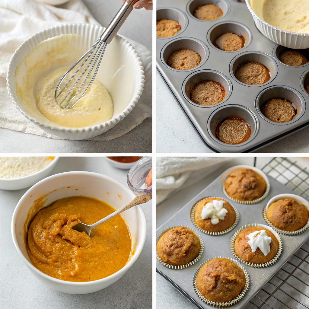 Pumpkin Cream Cheese Muffins How to Make