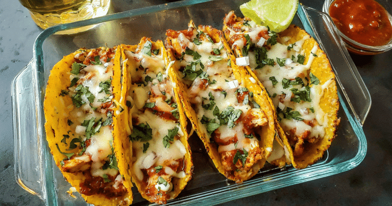 Baked Chicken Tacos