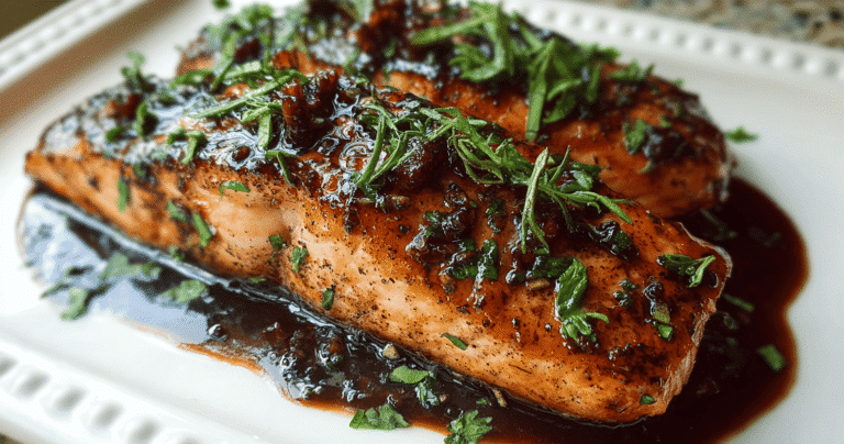 Balsamic Glazed Salmon