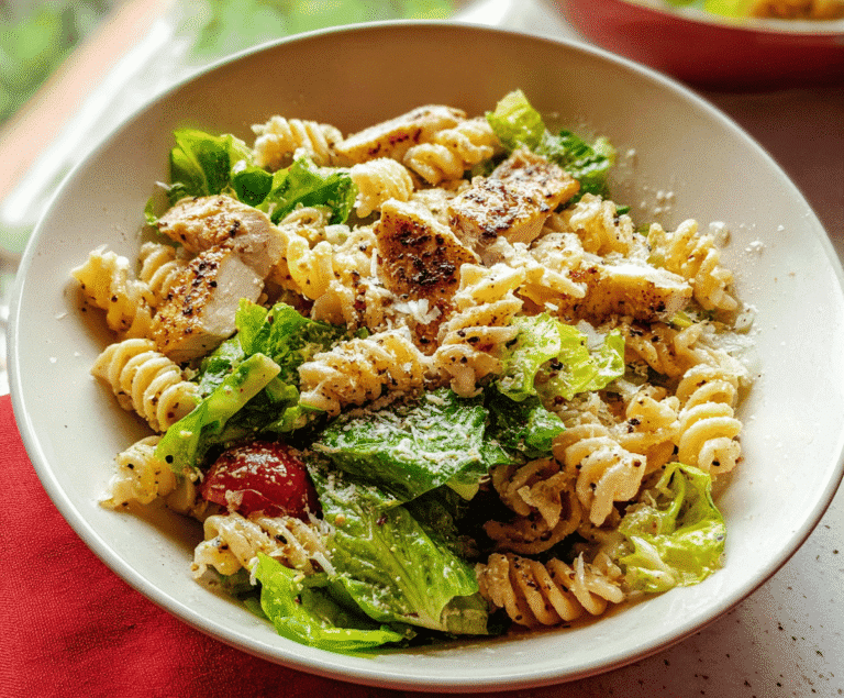 chicken-caesar-pasta-salad