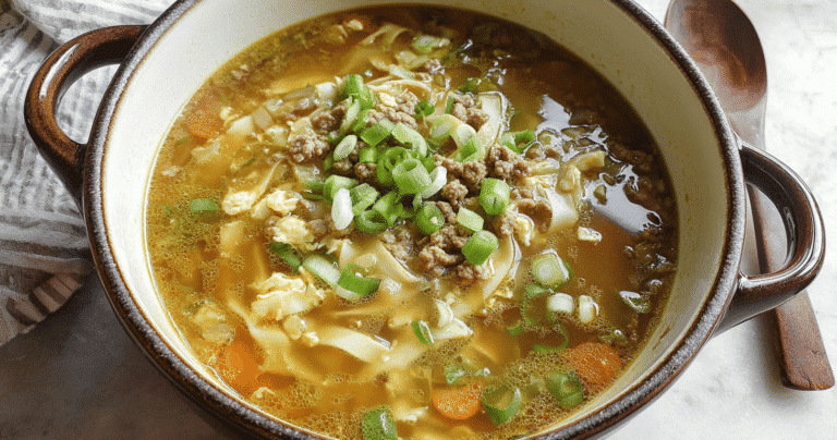 Egg Roll Soup Gluten Free