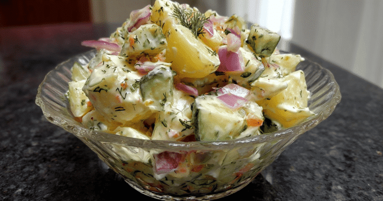 Potato & Cucumber Salad