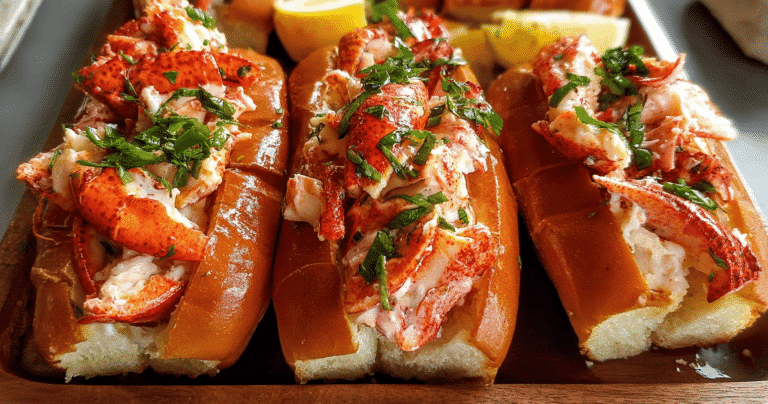 Warm Lobster Rolls with Fresh Herbs