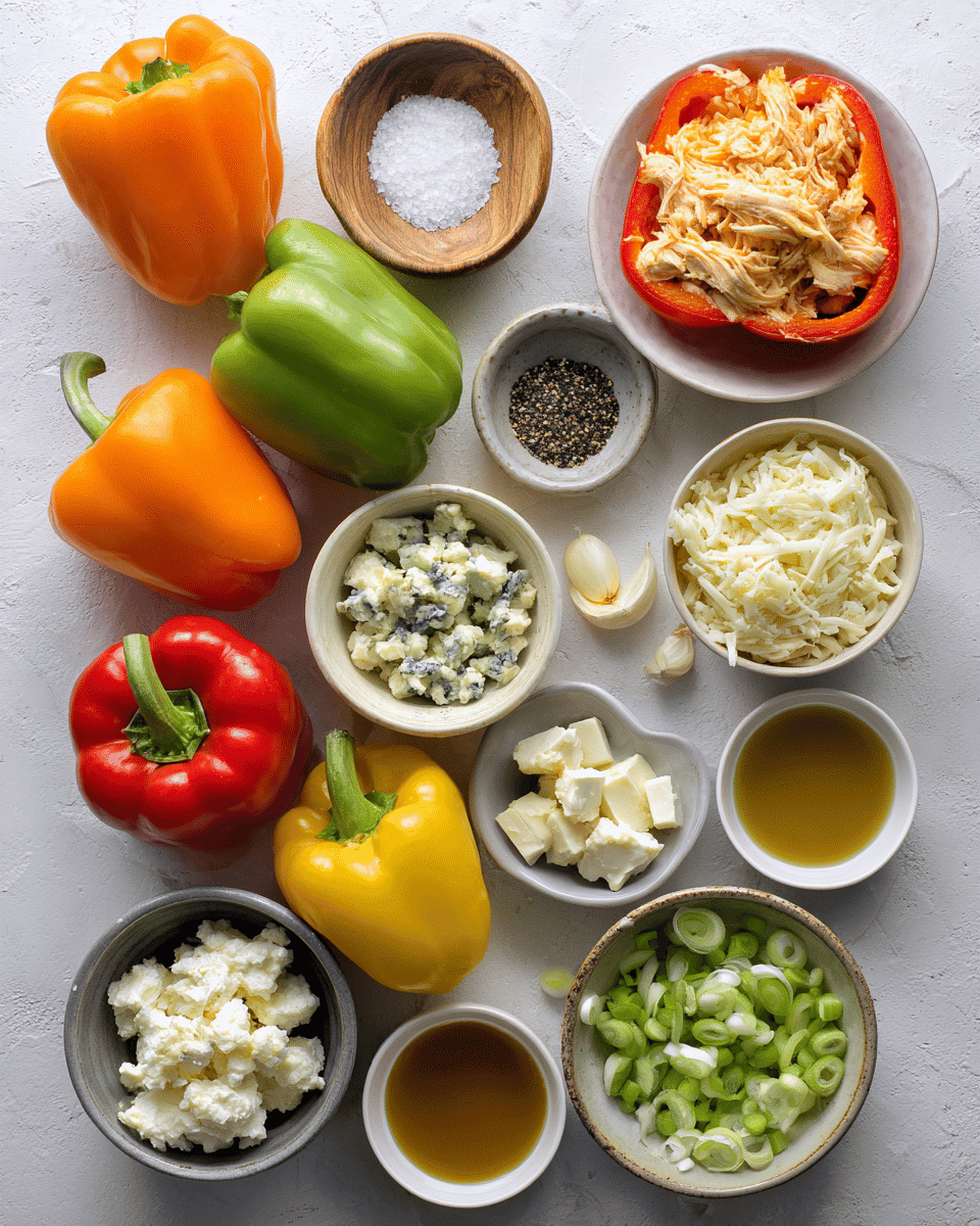Try this Buffalo Chicken Stuffed Peppers recipe for a cheesy, low‑carb dinner packed with flavor—easy to make and perfect for weeknights!