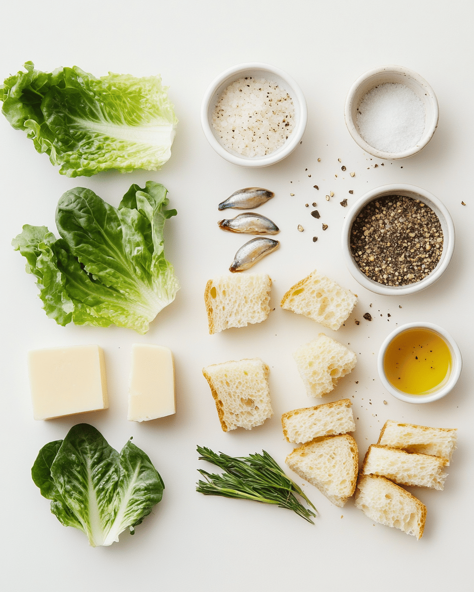 Enjoy a classic Caesar Salad with Garlic Croutons—crisp romaine, savory dressing, and crunchy croutons. A timeless favorite made easy.