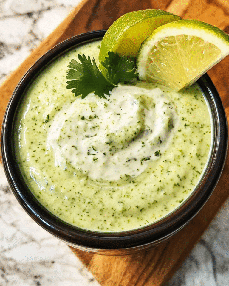 Cilantro Lime Sauce