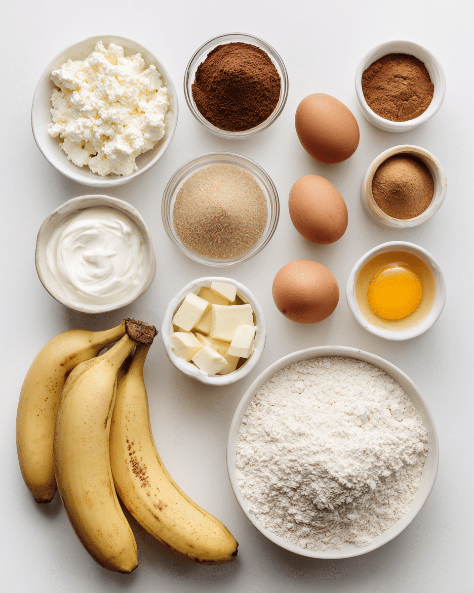 Moist, protein-rich banana bread made with cottage cheese and almond flour. Perfect for a healthy treat!