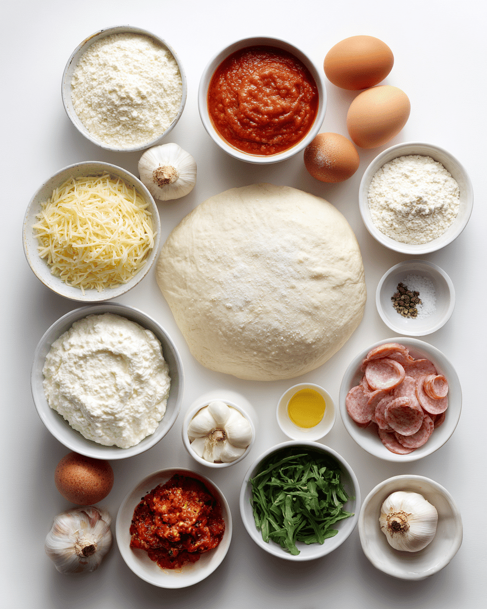 Learn how to make easy calzones filled with ricotta, mozzarella, pepperoni, and sauce. A quick, fun dinner that the whole family will love.
