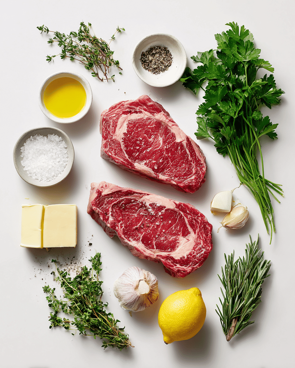 Make Dad's day extra special with a juicy grilled ribeye topped with garlic-herb butter—perfect for your Father’s Day cookout.