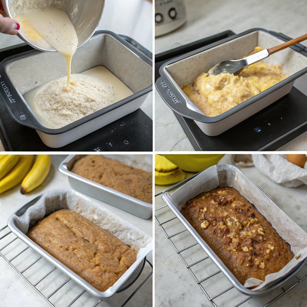 Banana bread cottage cheese How to Make