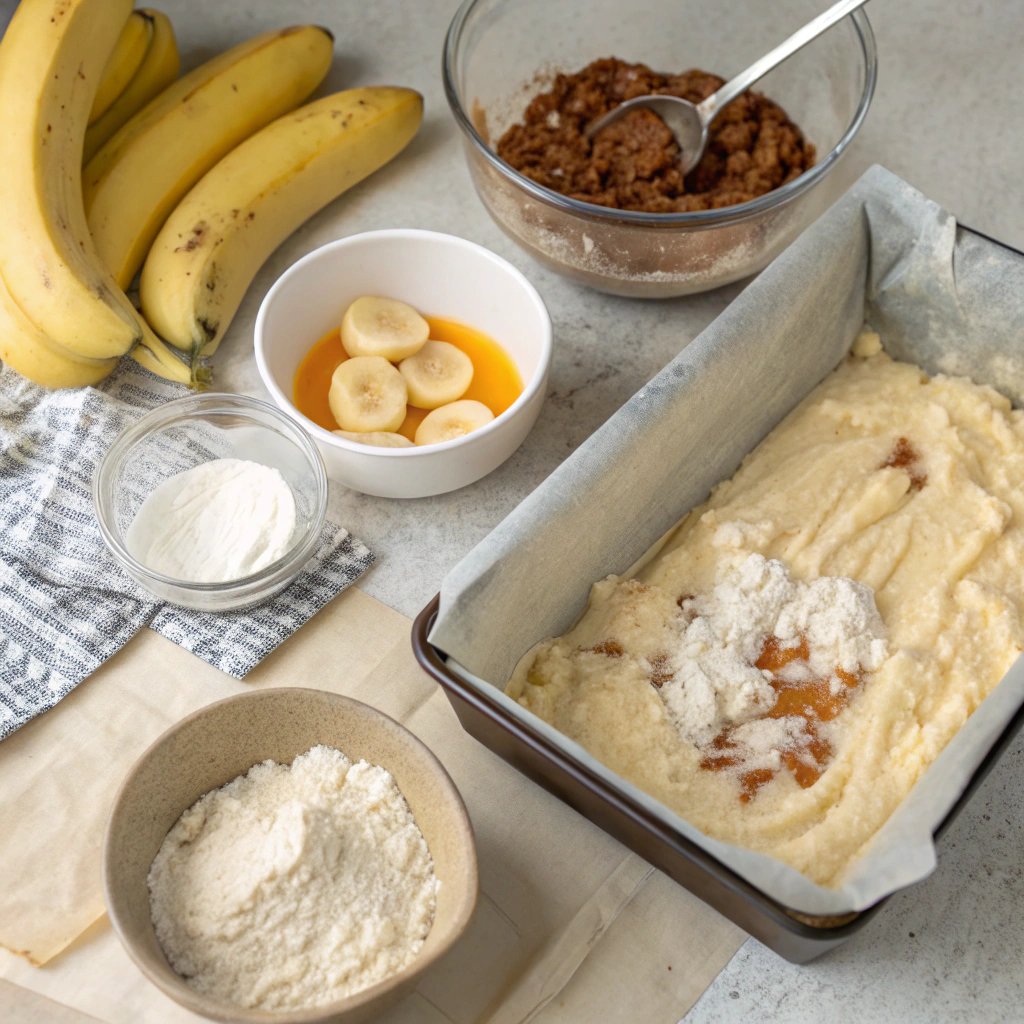 Banana bread cottage cheese recipe How to Make