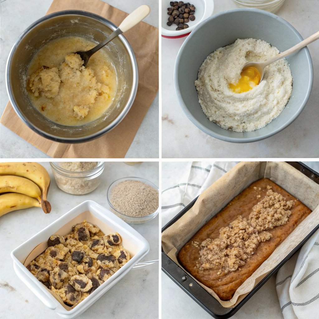 Banana cottage cheese bread How to Make