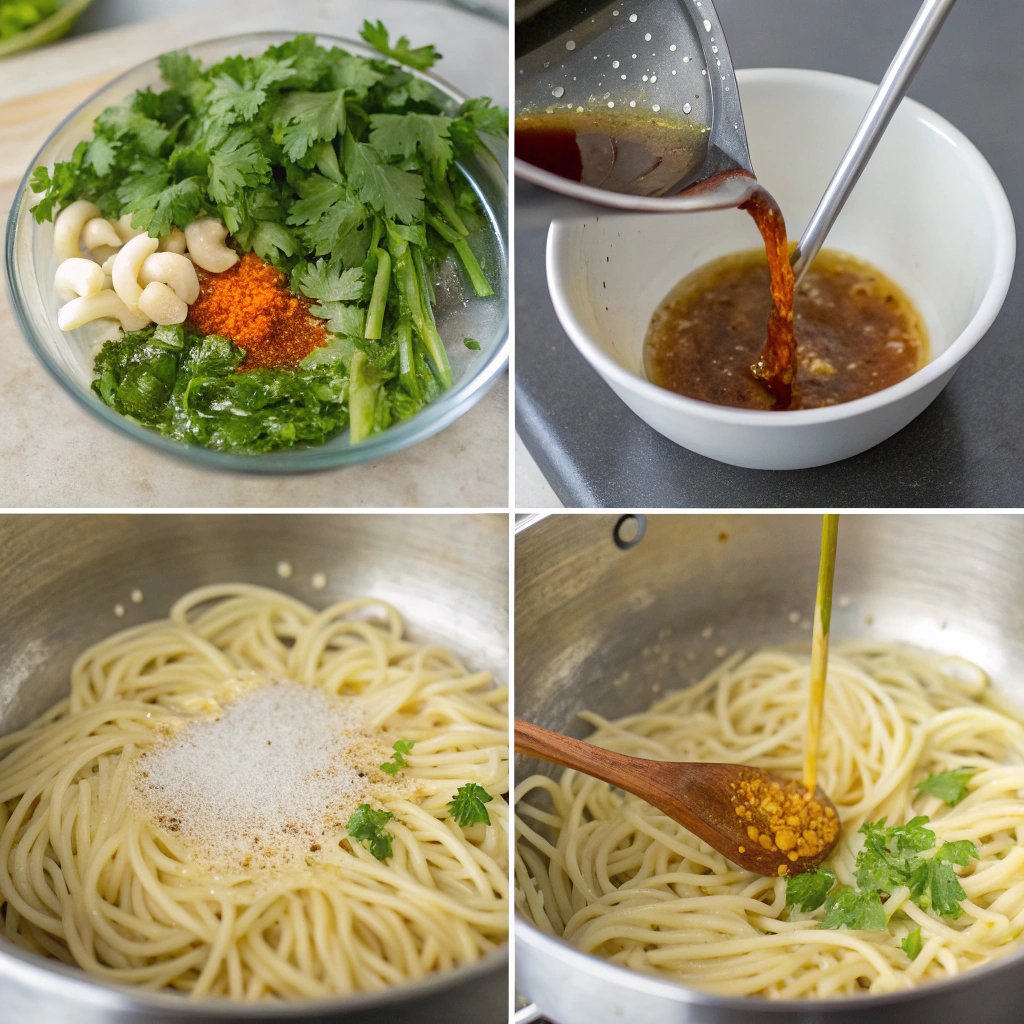 Steps Cilantro Lime Noodles