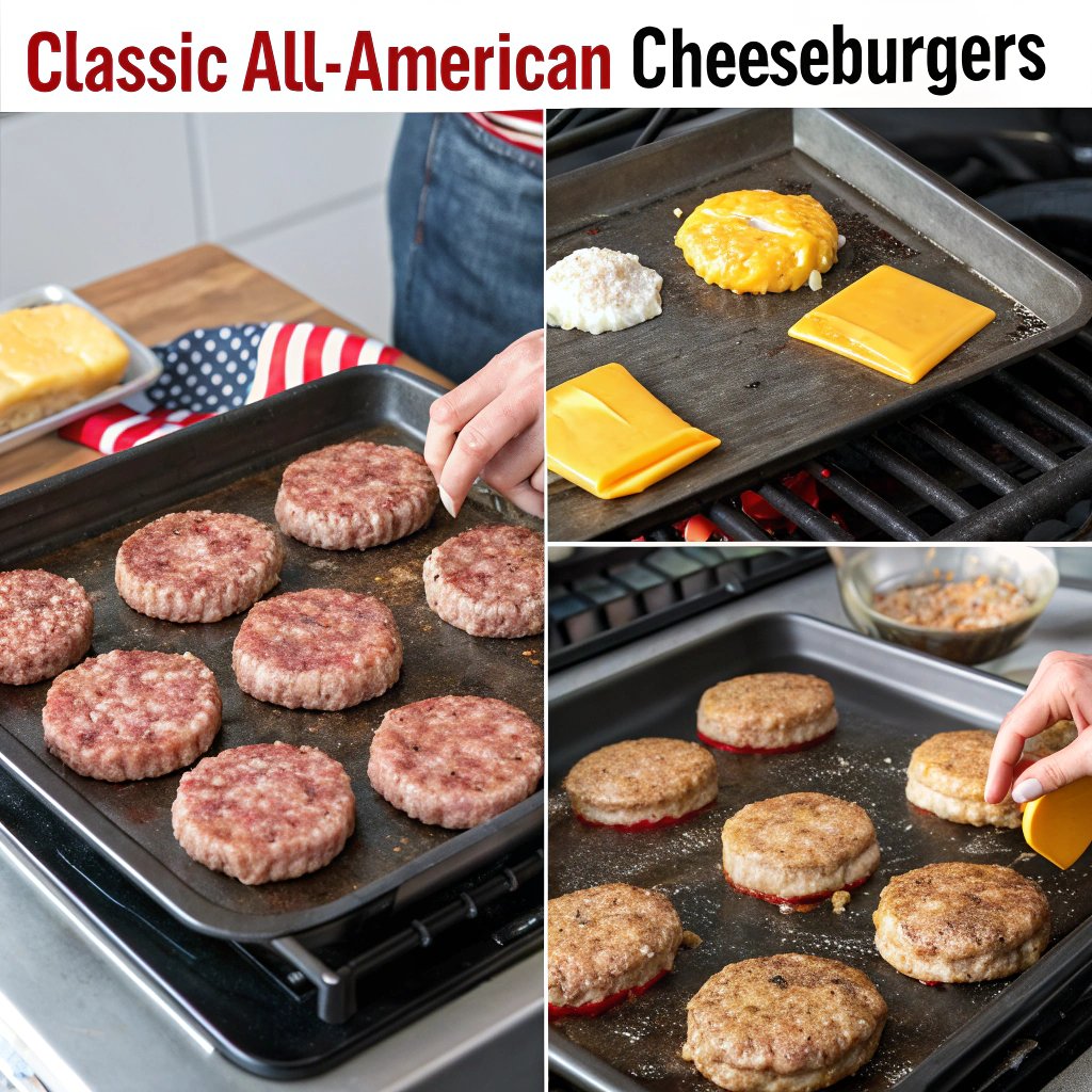 Steps Classic All-American Cheeseburgers