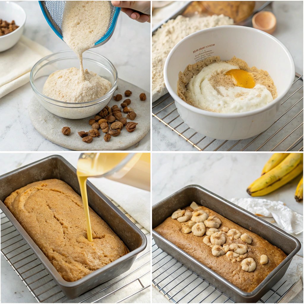cottage cheese banana bread how to make