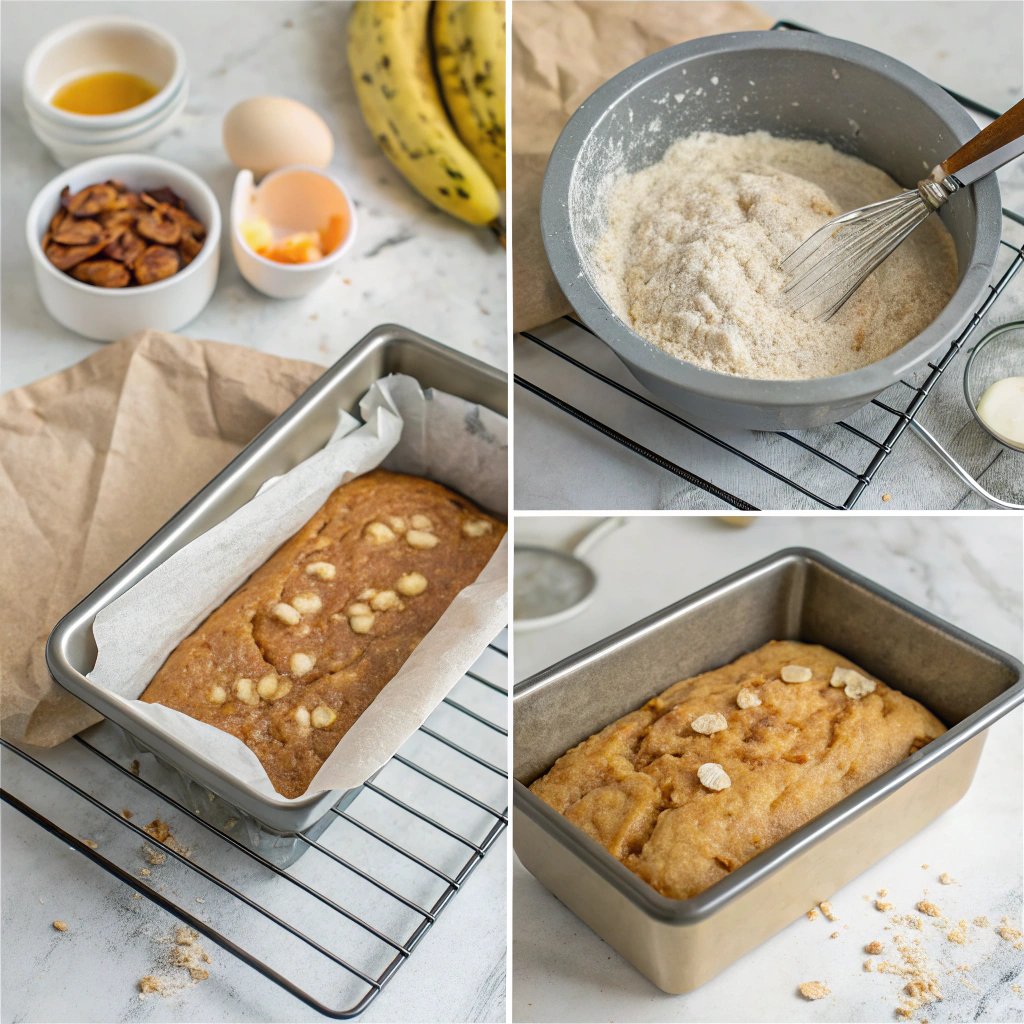 Cottage cheese banana bread no flour how to make