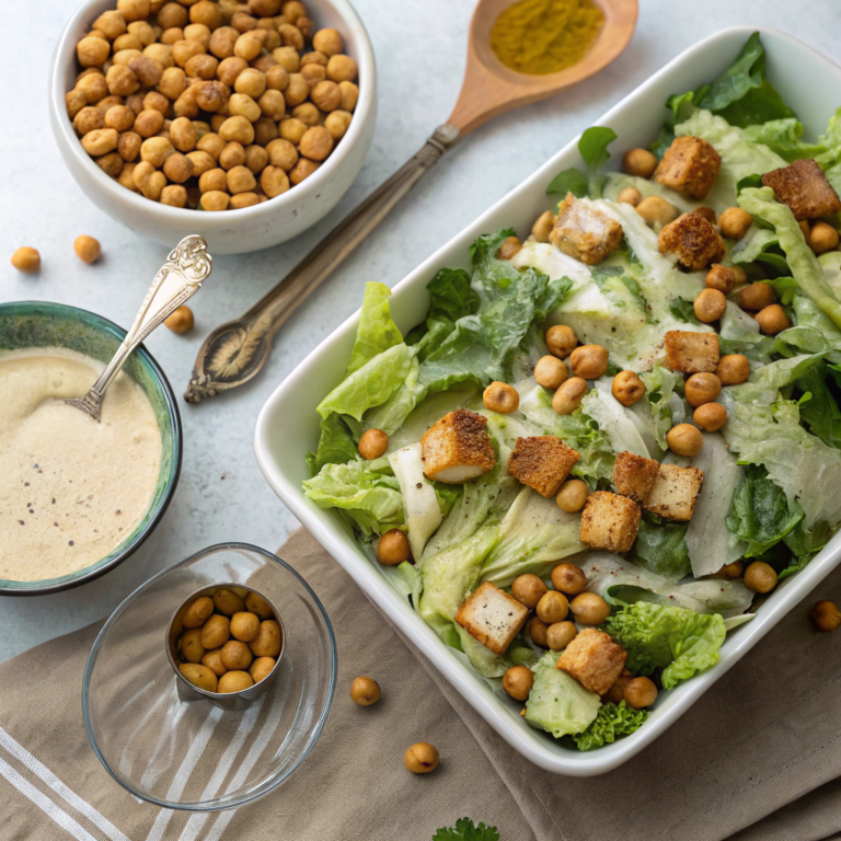 Steps Crowd-Pleasing Vegan Caesar Salad