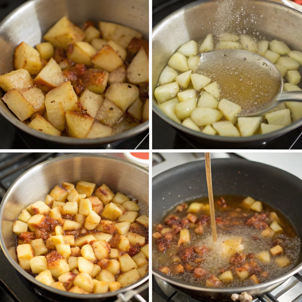 Steps Honey Bacon Roasted Potatoes