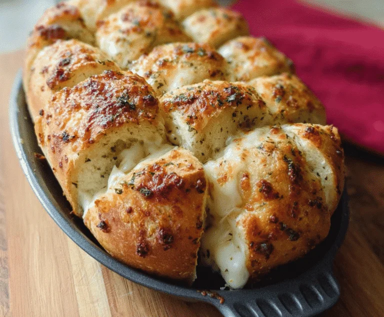 mozzarella stuffed bread