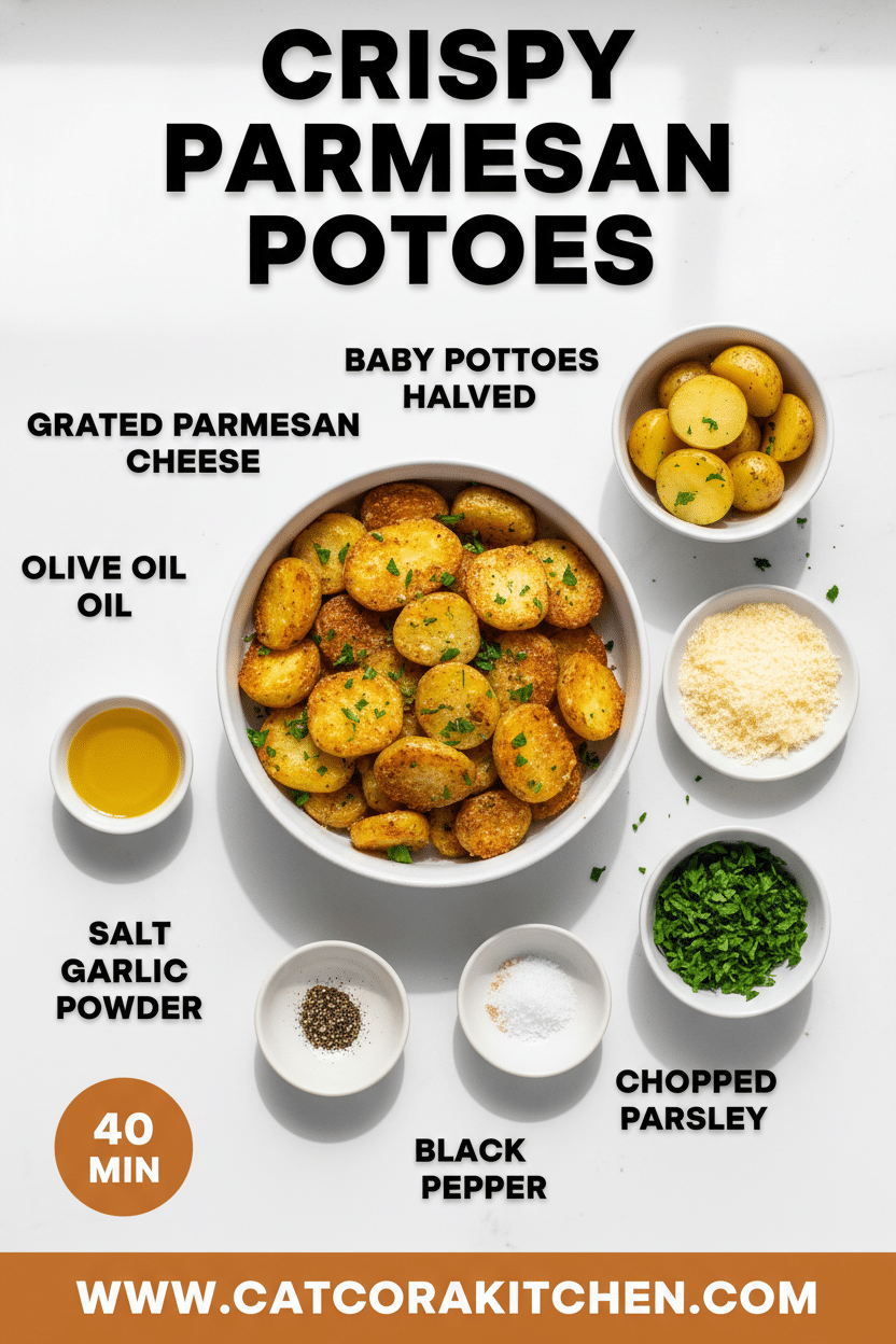 Crispy Parmesan Potatoes ingredients