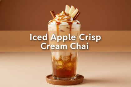 Iced Apple Crisp Cream Chai