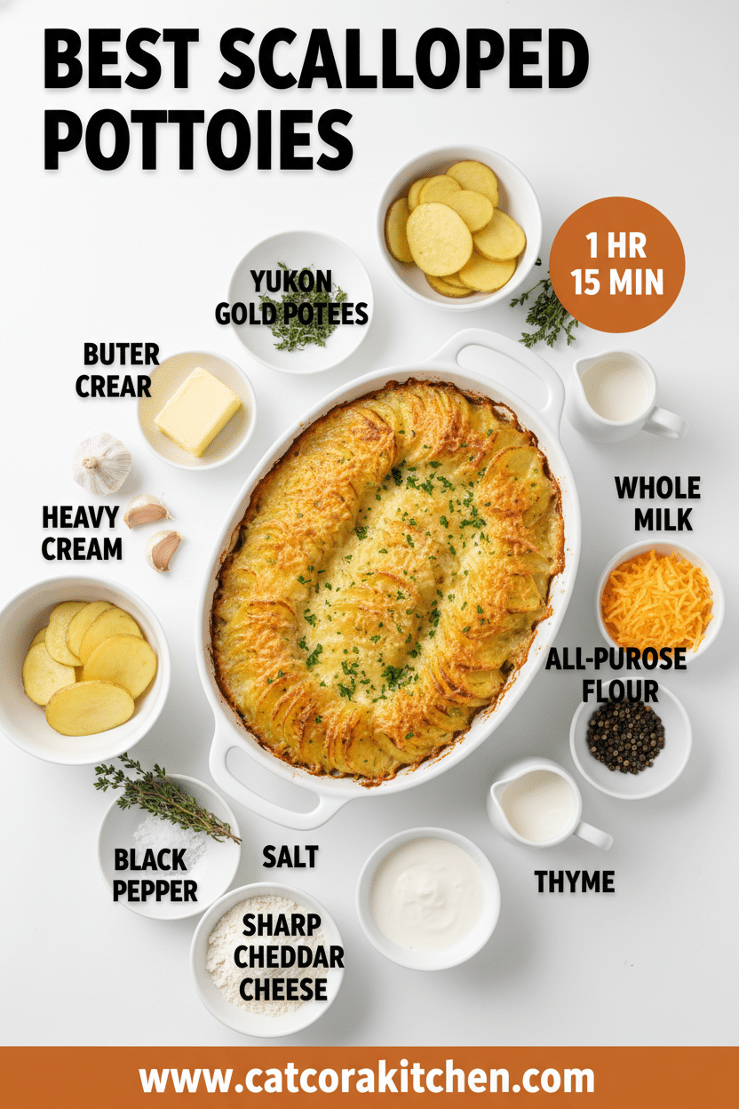 Scalloped potatoes ingredients