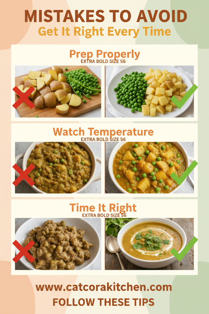 Creamy chicken and rice common mistakes