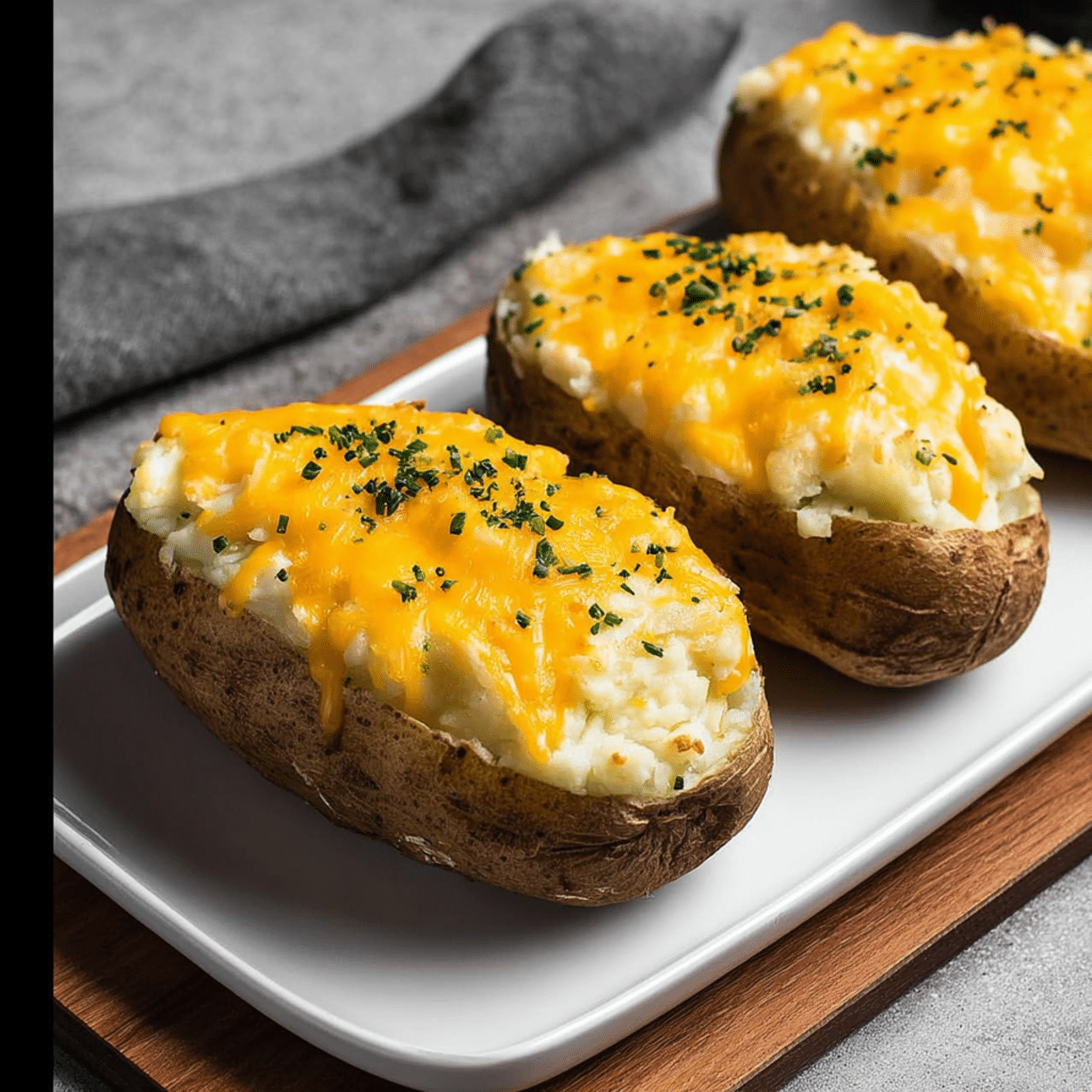 Twice-Baked Potatoes - The Ultimate Comfort Food