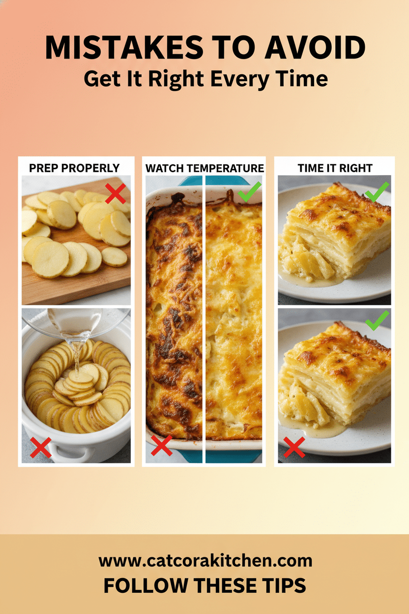 Slow cooker scalloped potatoes common mistakes